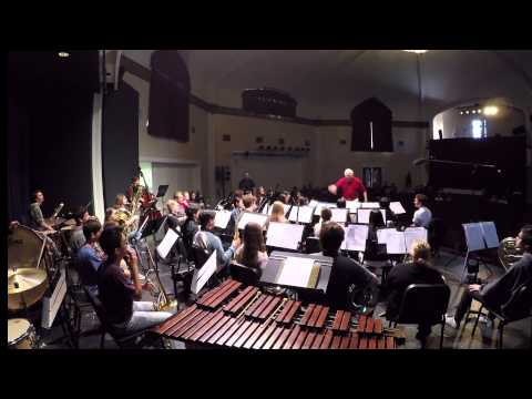 H. Robert Reynolds rehearsal of Lincolnshire Posy