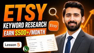 Hot Winning Product keyword Research Method with eRank | Etsy Course C