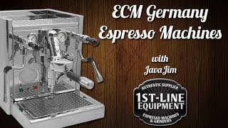 Overview: Flagship Espresso Machines from ECM Manufacture