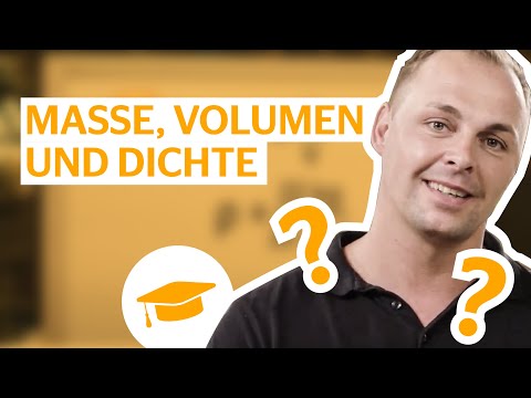 Einfach erklärt: Masse, Volumen und Dichte | Ausbildung leicht gemacht