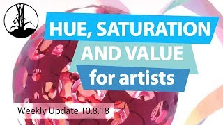 Hue, Saturation and Value for Artists