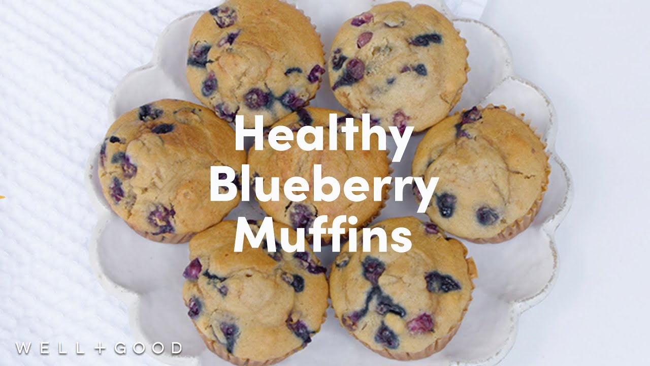 Gluten-Free Blueberry Muffins That Won't Spike Your Blood Sugar | Alt-Baking Bootcamp | Well+Good