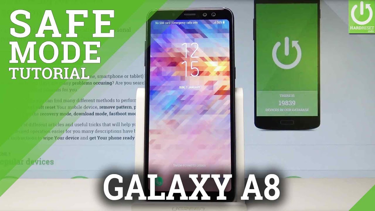 How to Enter Safe Mode on SAMSUNG Galaxy A8 (2018) |HardReset.info