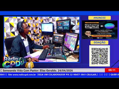 🔴RÁDIO CPD da Cidade de São Geraldo Mg/Br📢24/04/2026