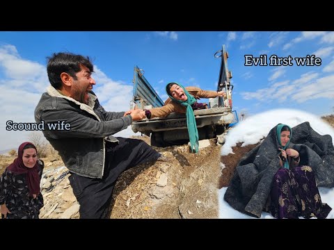 A shocking shock for the villain's second wife when she saw the scene.