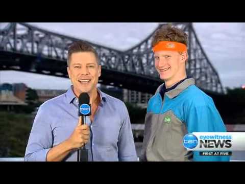160204 Channel 10 Story Bridge Cross