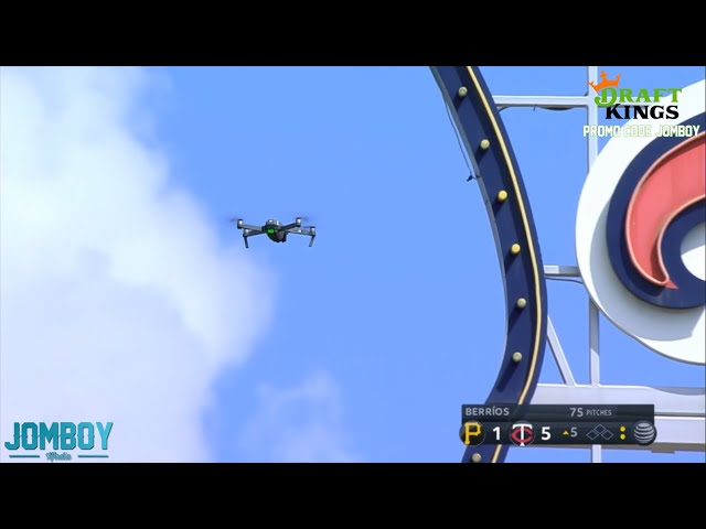 Twins game gets delayed when a drone flies over the stadium, a breakdown