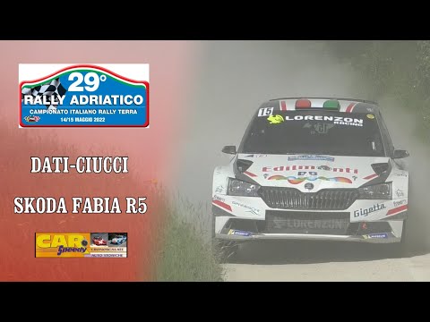 Rally Dell'Adriatico 2022 | Dati-Ciucci | Skoda Fabia R5