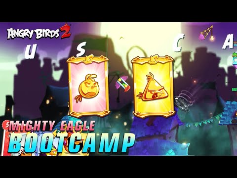 Angry Birds 2 | Mighty Eagle Bootcamp With 2 Extra Cards | Gameplay 24/Nov/2021