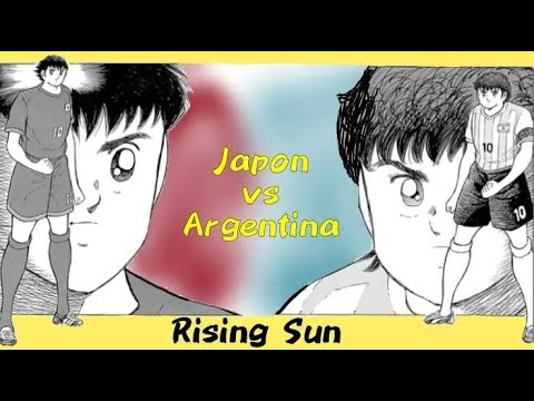 CAPTAIN TSUBASA RISING SUN | Japon vs Argentina | Manga Animation