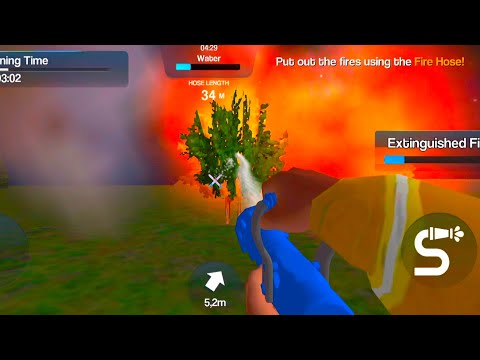 Fire Truck Driving Simulator 3D - Forest Fire GamePlay