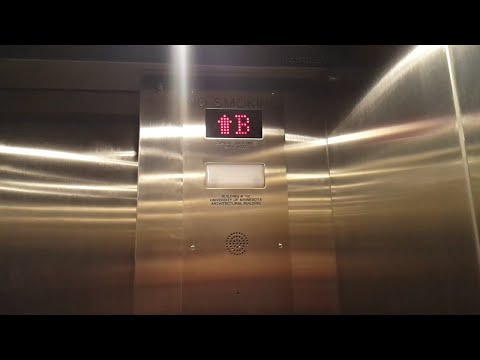 Epic motor! MCE Hydraulic Elevator @ Rapson Hall - U of M - Minneapolis, MN