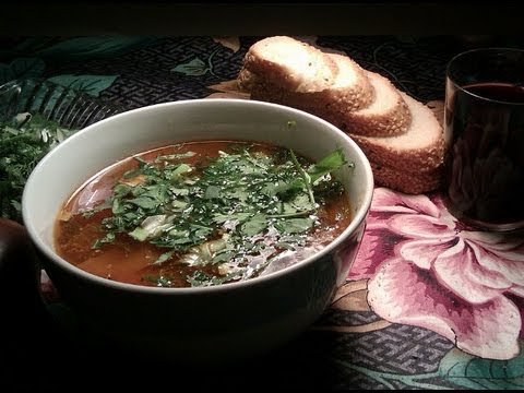 Tajik Soup Shoorba آش شوربا shurpa Шурпа Шурбо Sho'rva מרק בוכרי