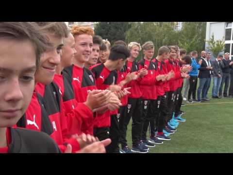 Otevření Regionální fotbalové akademie v Olomouci