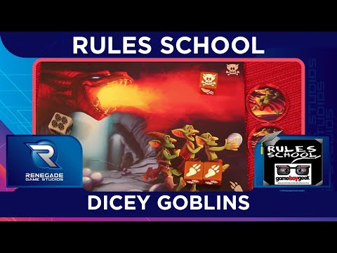 The Game Boy Geek Teaches You How to Play (Rules School) Dicey Goblins