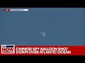 Video Chinese Spy Balloon Shot Down Over Atlantic Ocean LiveNOW From FOX