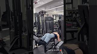 韓国 インスタ美女 오지수 (@zzooooopp) ジム着 トレーニング動画 #shorts