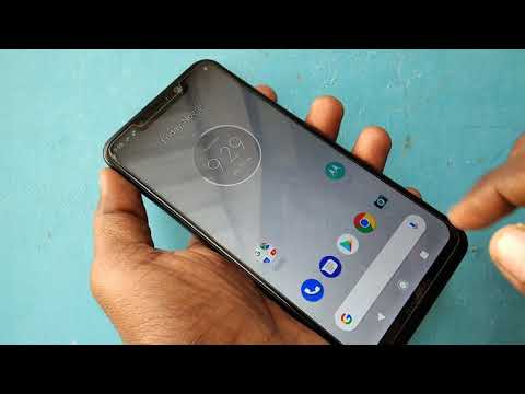 How to set password lock in Moto One Power