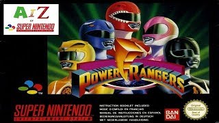 A to Z of SNES games - POWER RANGERS
