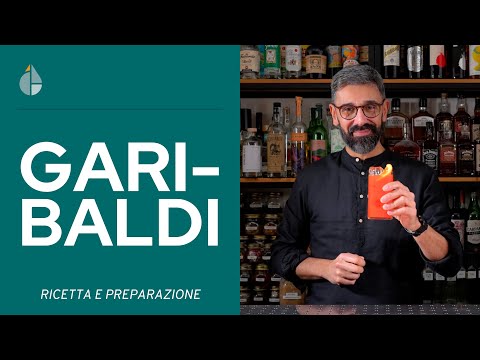 Garibaldi: ricetta e preparazione del grande classico con bitter e succo di arancia