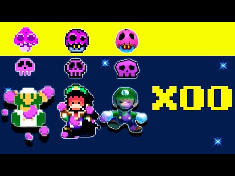 Super Mario Maker 2 - Super Worlds (Poison Mushroom Power-Up)