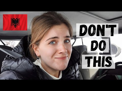 STUCK ON A MOUNTAIN IN THE ALBANIAN ALPS | Village of Theth, Albania (winter season)