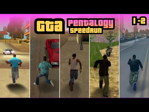[WR] Pentalogy Speedrun - GTA VCS, VC, SA, LCS , III (1/2)
