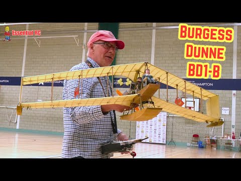 FANTASTIC AERO-MODELLING ! Andrew White's Burgess Dunne BD1-B Float Bi-plane