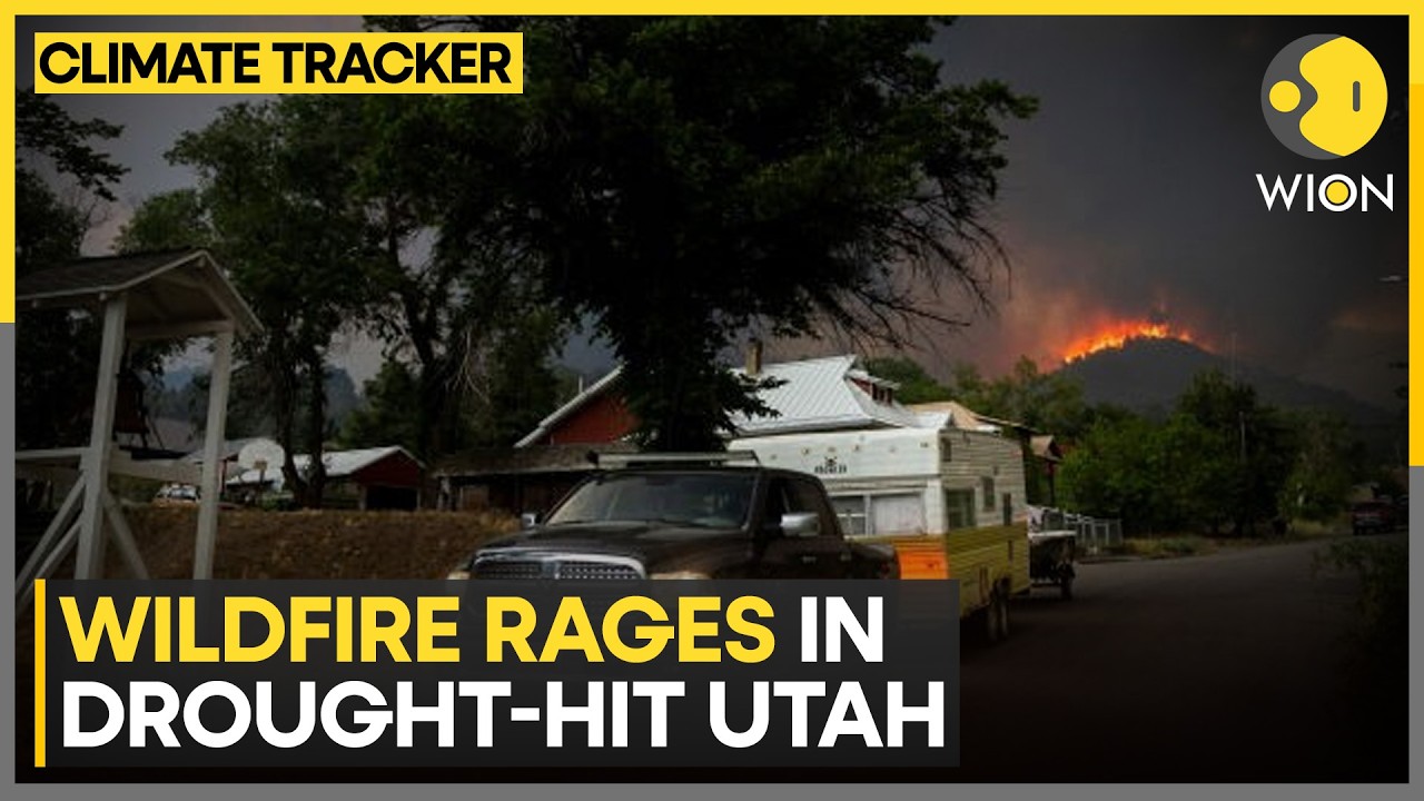 Fast-Moving Fires Forces Evacuations in Utah | WION Climate Tracker