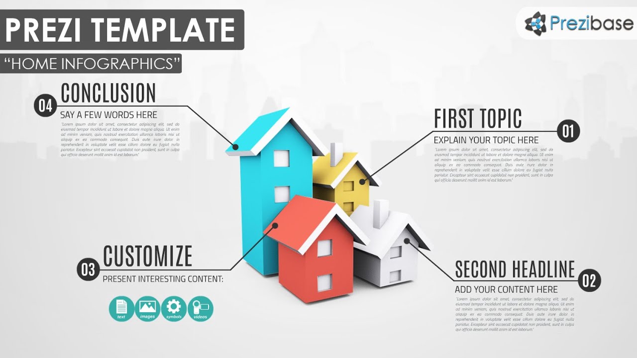 House Infographics - Prezi Template