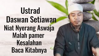 Download lagu Niat Nyalahkan Aswaja, Malah Pamer kesalahannya !! Daswan Setiawan || Ahdi Afandi mp3