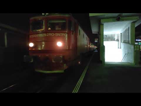 Tren IR1653 Bucuresti Nord - Vatra Dornei Bai intra in statia Buzau cu 41-0829-2 - 25.01.2021