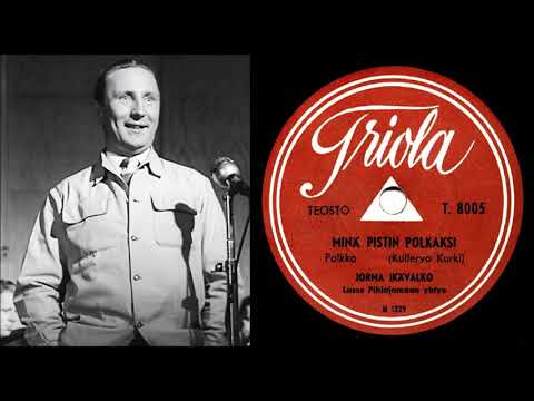 MINÄ PISTIN POLKAKSI, Jorma Ikävalko ja Lasse Pihlajamaan yhtye levyttivät 11.11.1949