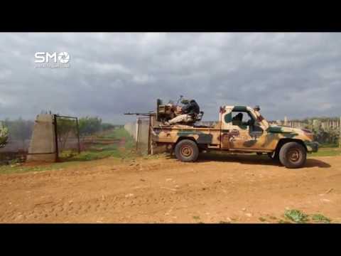 استهداف مقرات تنظيم داعش برشاش 23 من قبل فرقة فجر الإسلام في المنطقة الجنوبية في ريف درعا