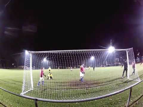 17/18 SV Venray JO17-2 vs. SSS18 Holthees-smakt JO17-1 - GoPro opname - 1ste helft - enkele beelden