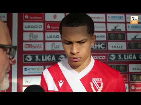 FC Energie Cottbus | Nyamekye Awortwie-Grant nach 0:0 gegen Hansa Rostock