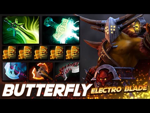 Juggernaut Butterfly Electro Blade - Dota 2 Pro Gameplay [Watch & Learn]