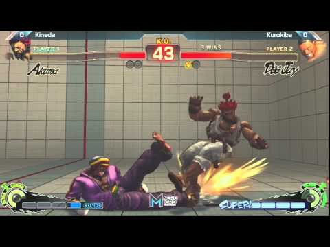 SSF4: Kineda vs Kurokiba - Alpha Clash 12