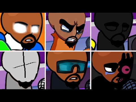 Friday Night Funkin' - Boxing Match but everytime it's Matt turn a Different Skin Mod is used