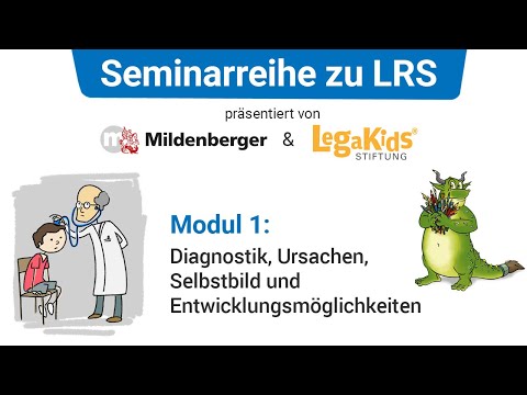 LRS-Modul 1: Diagnostik, Ursachen, Selbstbild und Entwicklungsmöglichkeiten