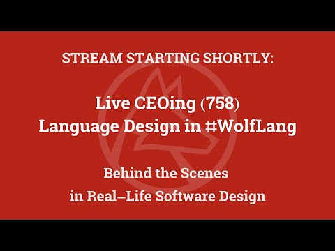 Live CEOing Ep 758: Language Design Review of Root, FiniteFieldElement, and More