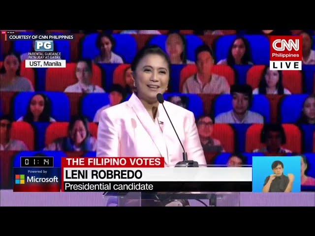 Robredo challenges Marcos to one-on-one debate: ‘We owe it to the people’