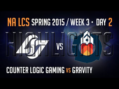 CLG vs GV | (Highlights) S5 NA LCS Week 3 Day 2 Game 2 Spring 2015 | CLG vs Gravity