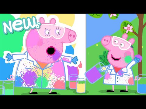 Peppa Pig Tales 2025 🌈 BIG Paint Powder Party! 🎨 BRAND NEW Peppa Pig Episodes