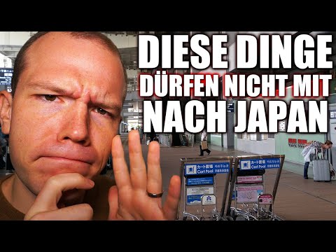 Things you are not allowed to take to Japan