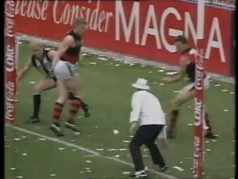 1995 Anzac Day Collingwood vs Essendon Highlights