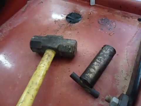 Replacing Bush Hog lower seal:getting stated