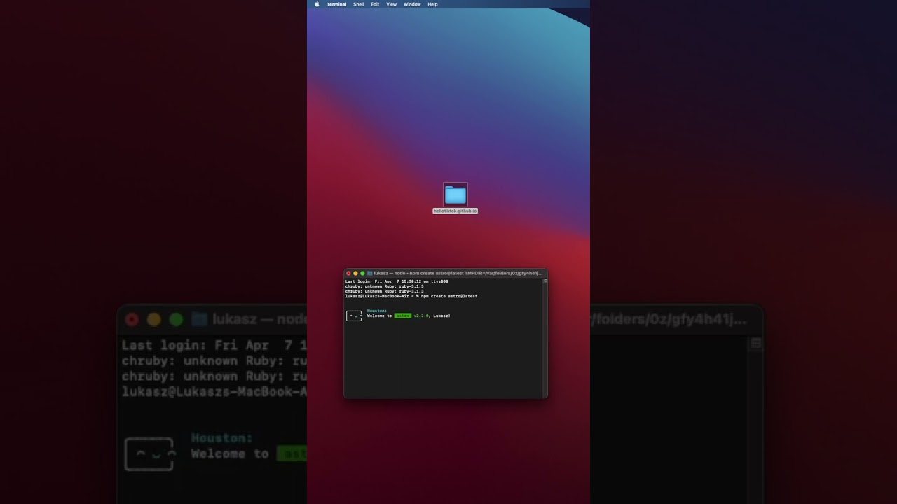 How to use Astro with a free GithHub pages site