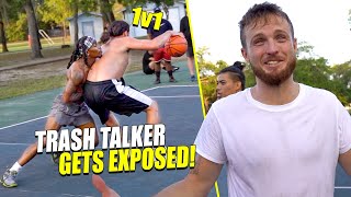 I Can Make EVERYONE Leave REAL QUICKLY! Trash Talker Gets CALLED OUT For 1v1 And Got EXPOSED!