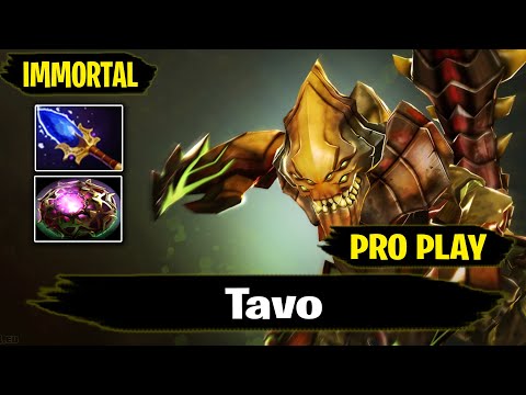 Sand King 7.27d Pro Gameplay by Tavo IMMORTAL Rank Dota 2